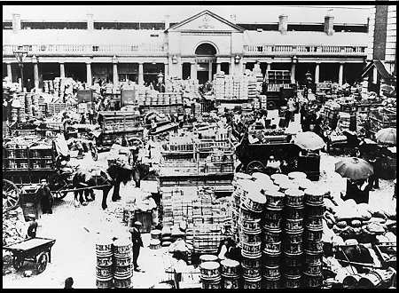 Covent Garden Market around 1890.