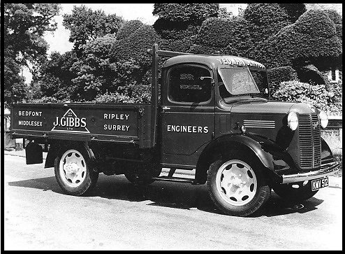 An Austin lorry designed and built by Gibbs for their own use.