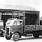 An Albion lorry loaded with root vegetables belonging to W.R. Bennett of Bedfont.